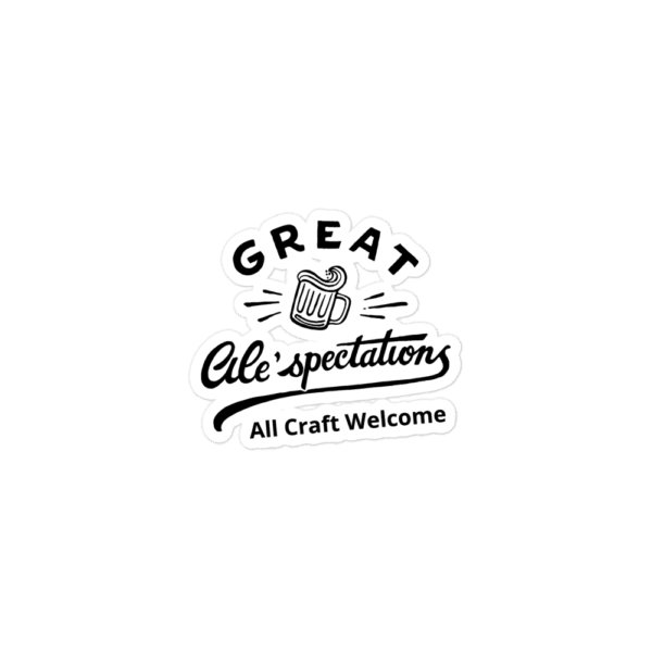 Great Ale'spectations Sticker - Image 2