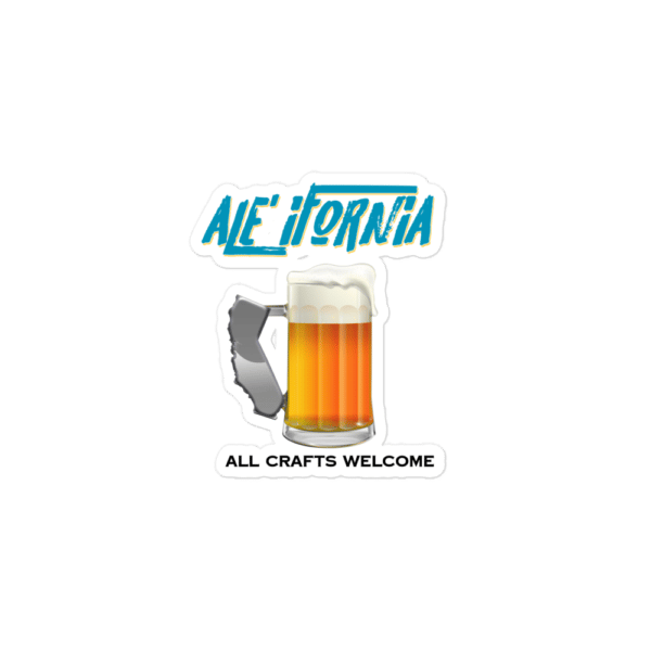 Ale'ifornia Sticker - Image 2