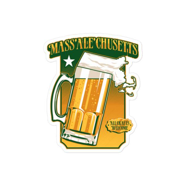 Mass'ale'chusetts Stickers - Image 3