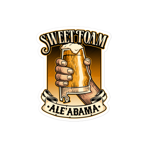 Sweet Foam Ale'abama Sticker - Image 3