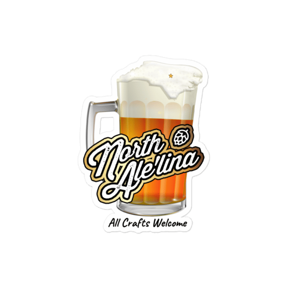 North Ale'lina Mug Sticker - Image 3