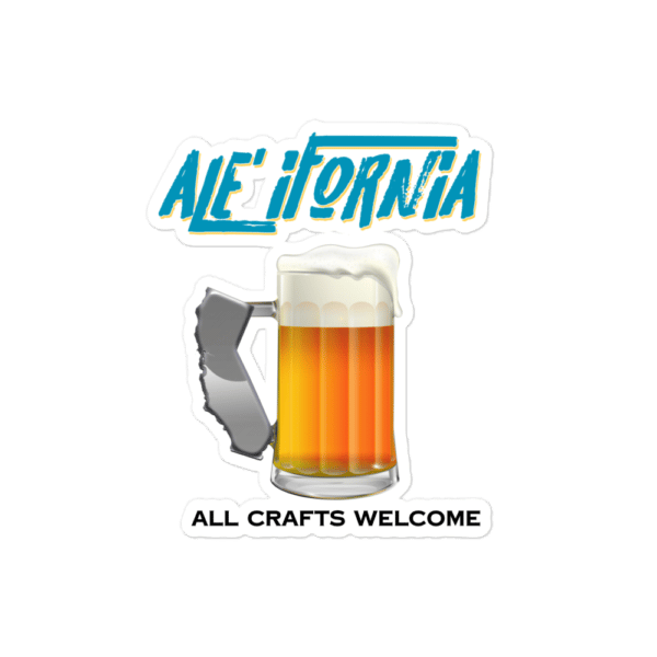 Ale'ifornia Sticker - Image 3