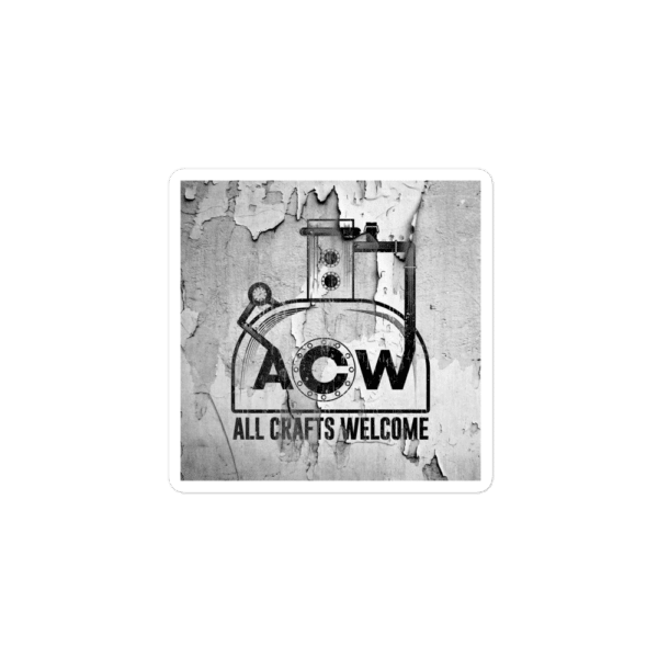 ACW Logo Sticker - Image 3