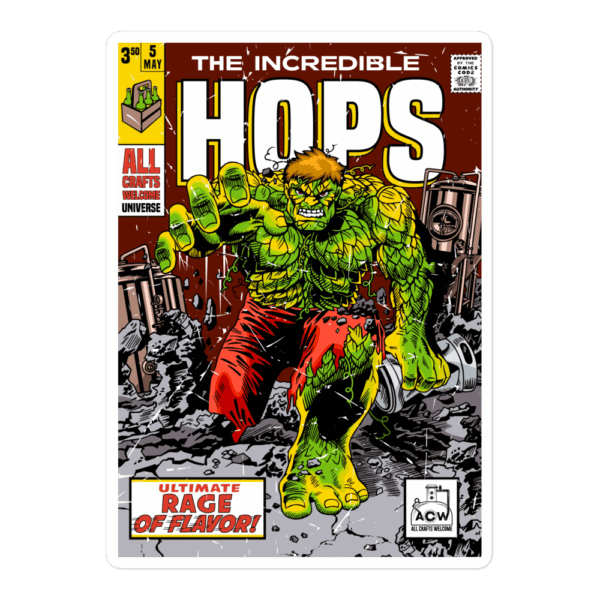 The Incredible Hops Sticker