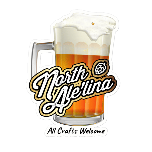 North Ale'lina Mug Sticker