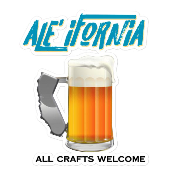 Ale'ifornia Sticker