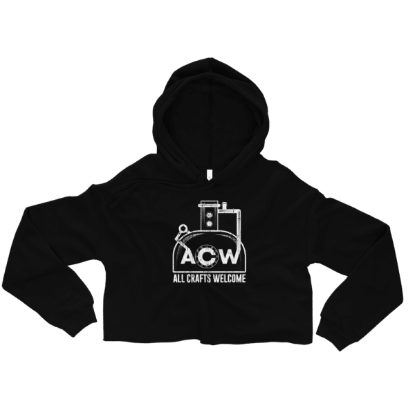 ACW Logo Crop Hoodie