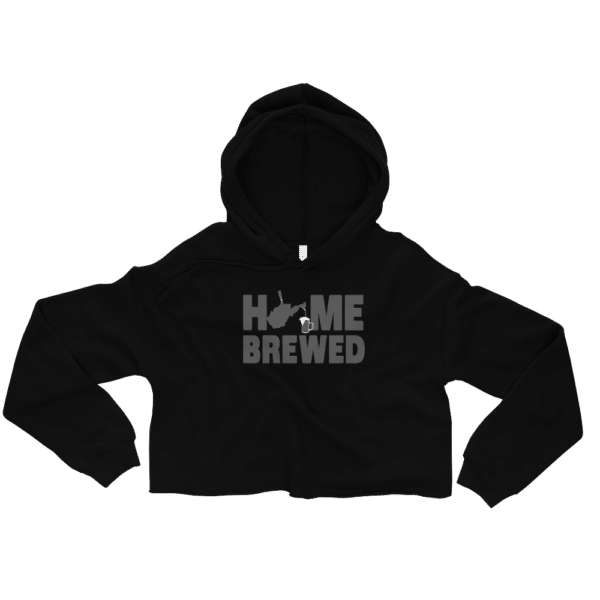 WV Home Brewed Crop Hoodie