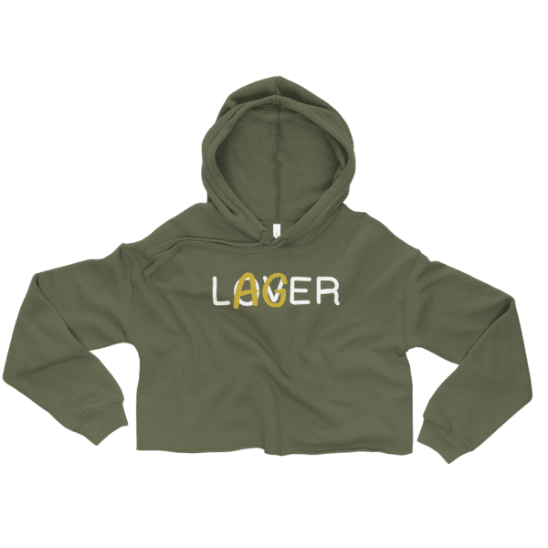 Lager Crop Hoodie - Image 2