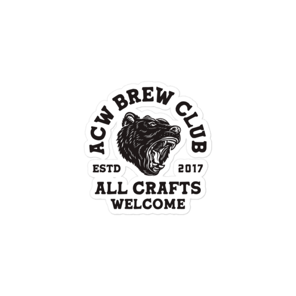 AWC Brew Club Sticker - Image 2