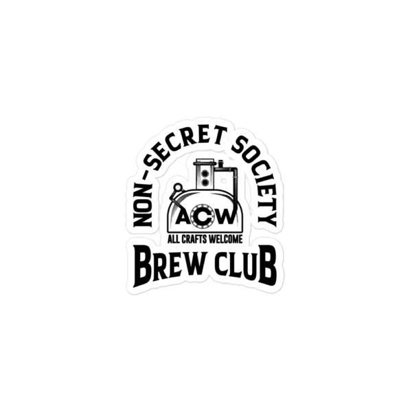 Non-Secret Society Sticker - Image 2