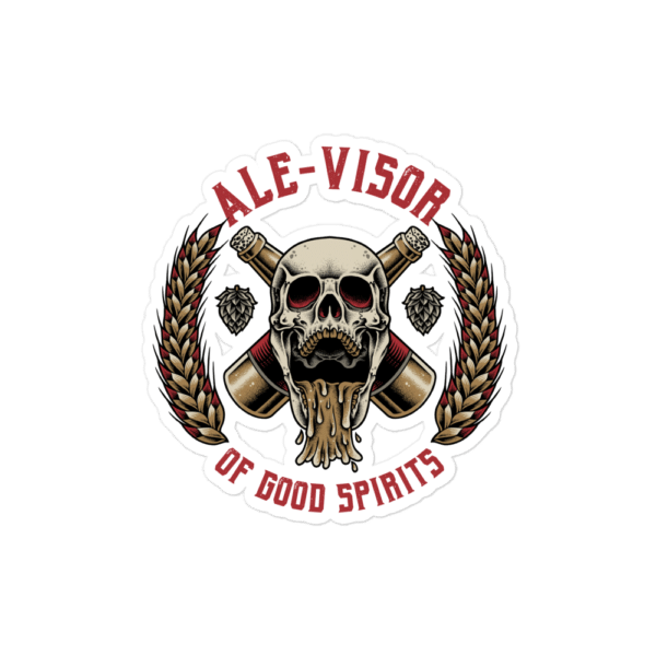 Ale-Visor Of Good Sprits Sticker - Image 3