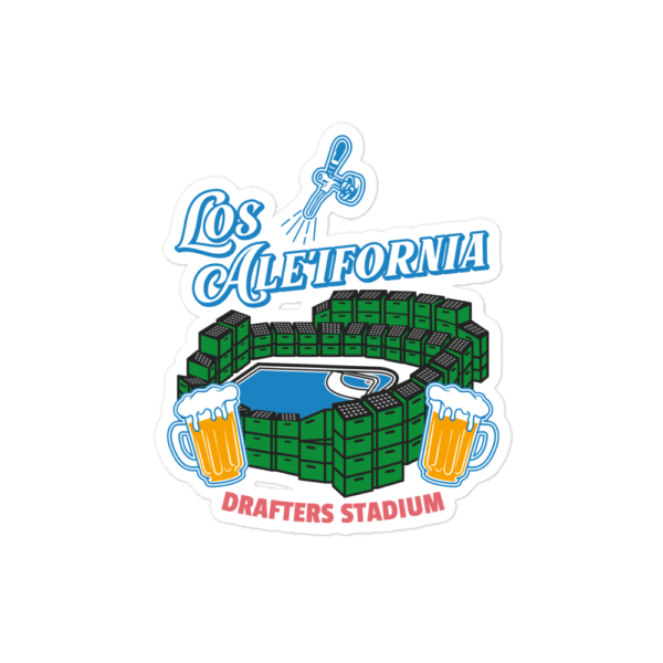 Los Ale'ifornia Drafters Stadium Sticker - Image 3