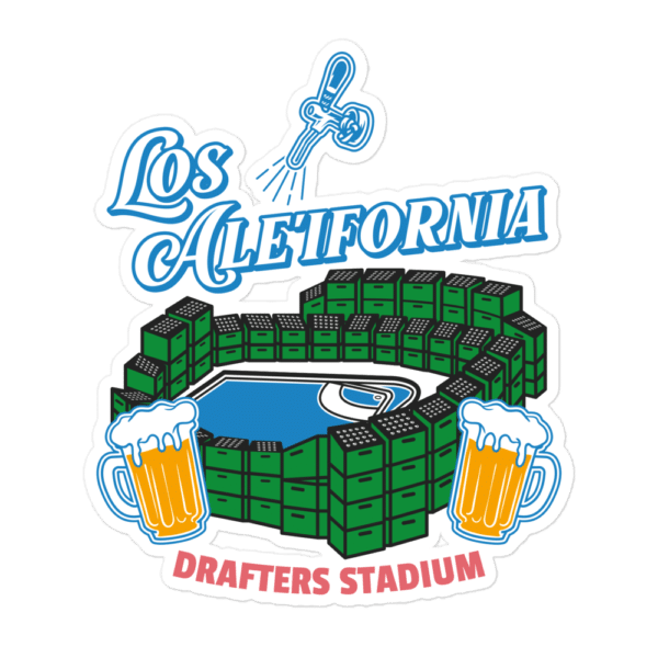 Los Ale'ifornia Drafters Stadium Sticker