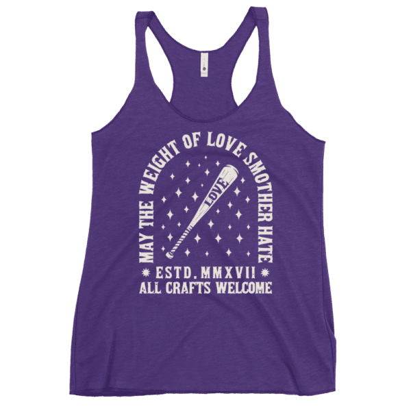 May Love Smother Hate Women's Tank