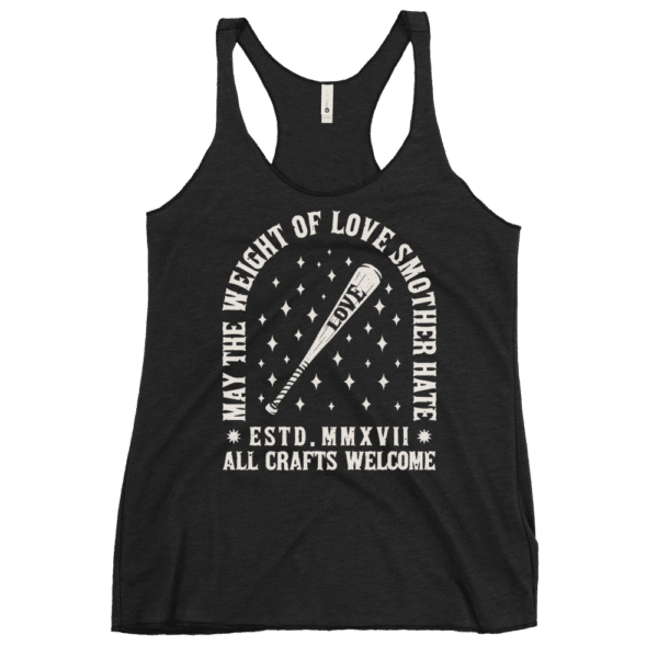 May Love Smother Hate Women's Tank - Image 2