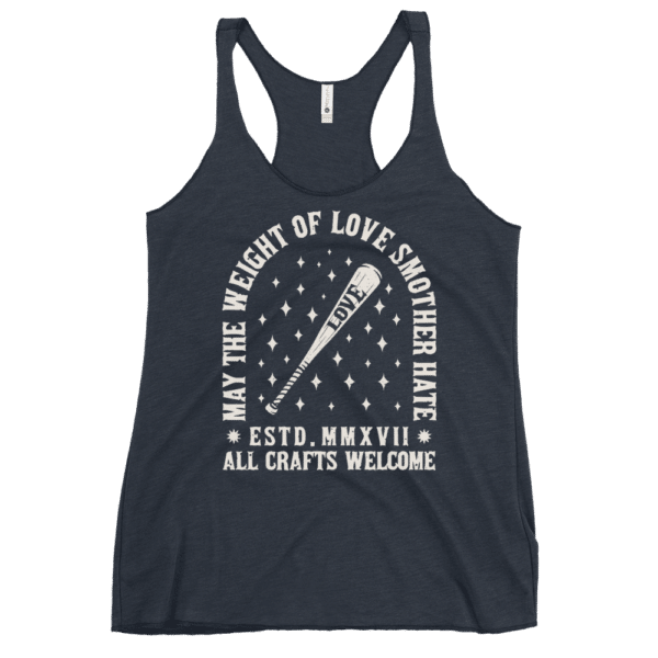 May Love Smother Hate Women's Tank - Image 3