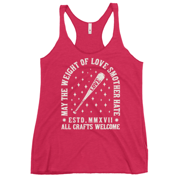 May Love Smother Hate Women's Tank - Image 4