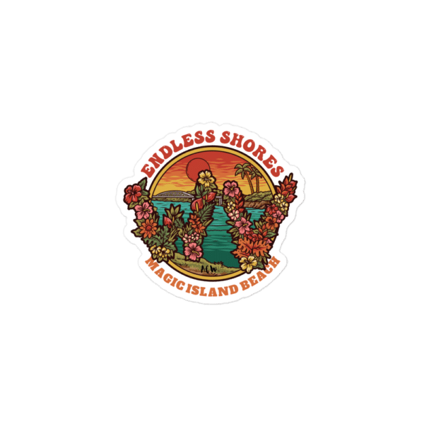 Endless Shores Sticker