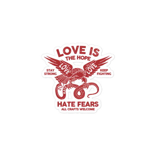 Love Is The Hope Sticker