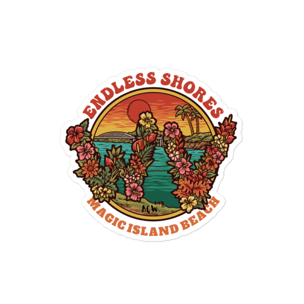 Endless Shores Sticker - Image 2