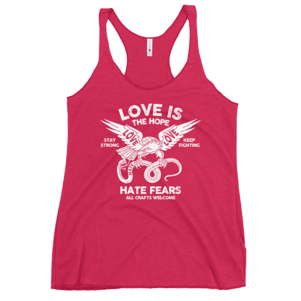 Love Is The Hope Women's Tank - Image 4