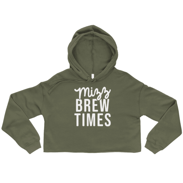 Mizz Brew Times Crop Hoodie - Image 2