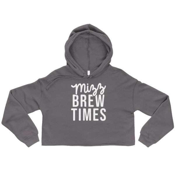 Mizz Brew Times Crop Hoodie - Image 3