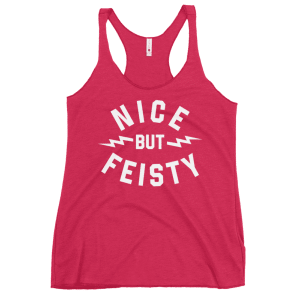 Nice But Feisty Women's Tank - Image 4