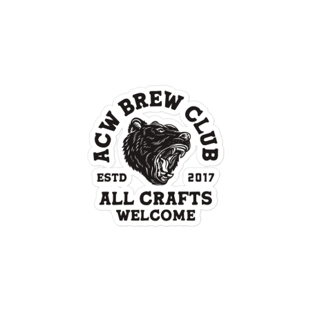 ACW BREW CLUB sticker