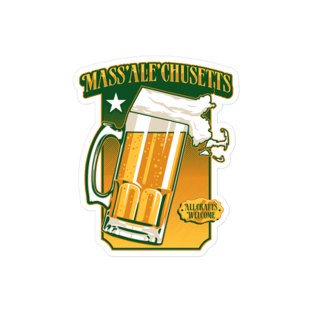 Mass'ale'chusetts  sticker