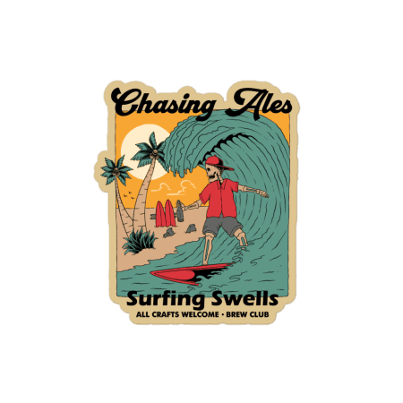 Chasing Ales sticker